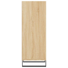 vidaXL Sideboard Sonoma Oak 34.5x32.5x90 cm Engineered Wood 5