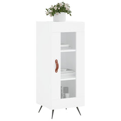 vidaXL Sideboard White 34.5x34x90 cm Engineered Wood 3