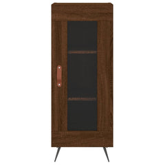 vidaXL Sideboard Brown Oak 34.5x34x90 cm Engineered Wood 5