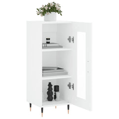 vidaXL Sideboard White 34.5x34x90 cm Engineered Wood 4