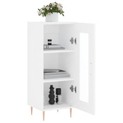 vidaXL Sideboard White 34.5x34x90 cm Engineered Wood 4