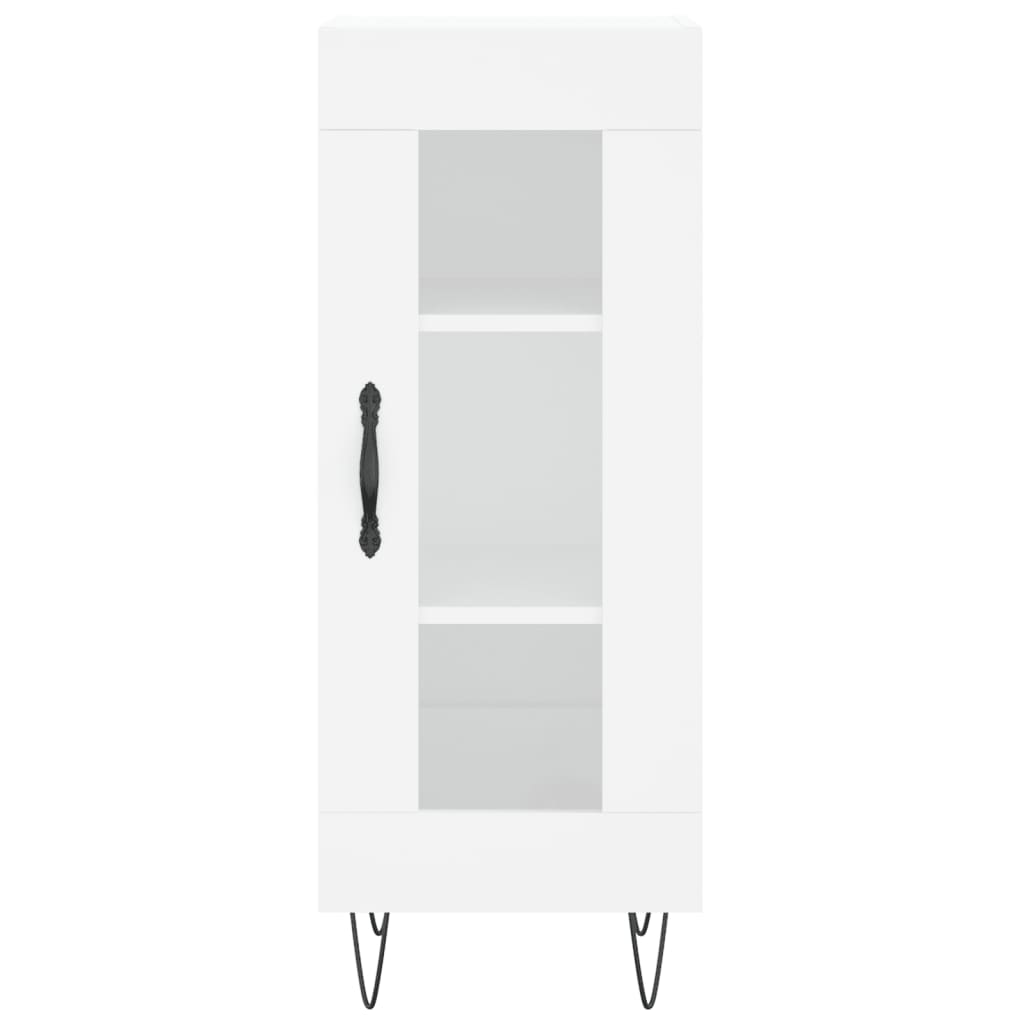 vidaXL Sideboard White 34.5x34x90 cm Engineered Wood 5