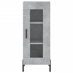 vidaXL Sideboard Concrete Grey 34.5x34x90 cm Engineered Wood 5
