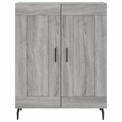 vidaXL Sideboard Grey Sonoma 69.5x34x90 cm Engineered Wood 5