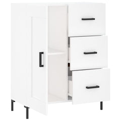 vidaXL Sideboard White 69.5x34x90 cm Engineered Wood 6
