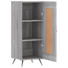vidaXL Sideboard Grey Sonoma 34.5x34x90 cm Engineered Wood 6