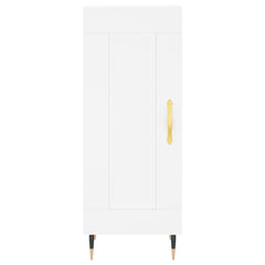 vidaXL Sideboard White 34.5x34x90 cm Engineered Wood 5