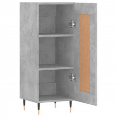 vidaXL Sideboard Concrete Grey 34.5x34x90 cm Engineered Wood 6