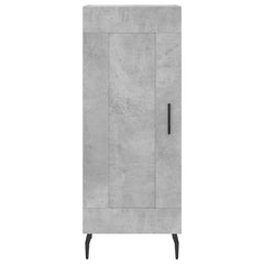 vidaXL Sideboard Concrete Grey 34.5x34x90 cm Engineered Wood 5