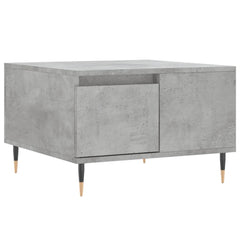 vidaXL Coffee Table Concrete Grey 55x55x36.5 cm Engineered Wood 2