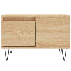 vidaXL Coffee Table Sonoma Oak 55x55x36.5 cm Engineered Wood 5