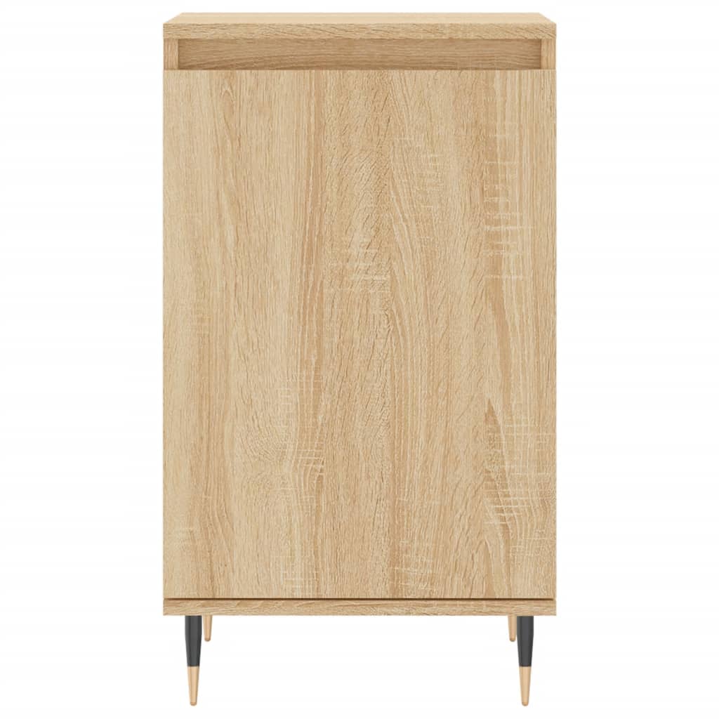 vidaXL Sideboard Sonoma Oak 40x35x70 cm Engineered Wood 3