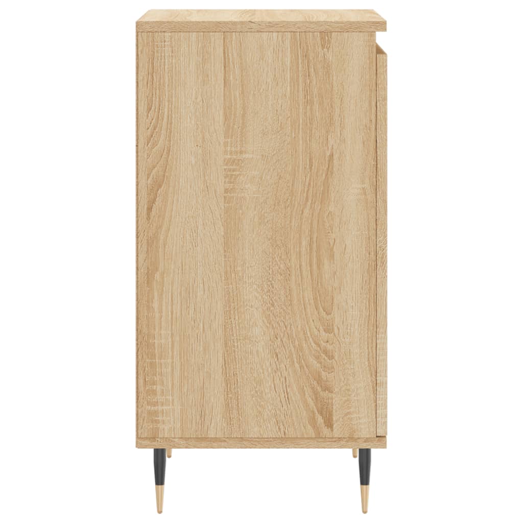 vidaXL Sideboard Sonoma Oak 40x35x70 cm Engineered Wood 6