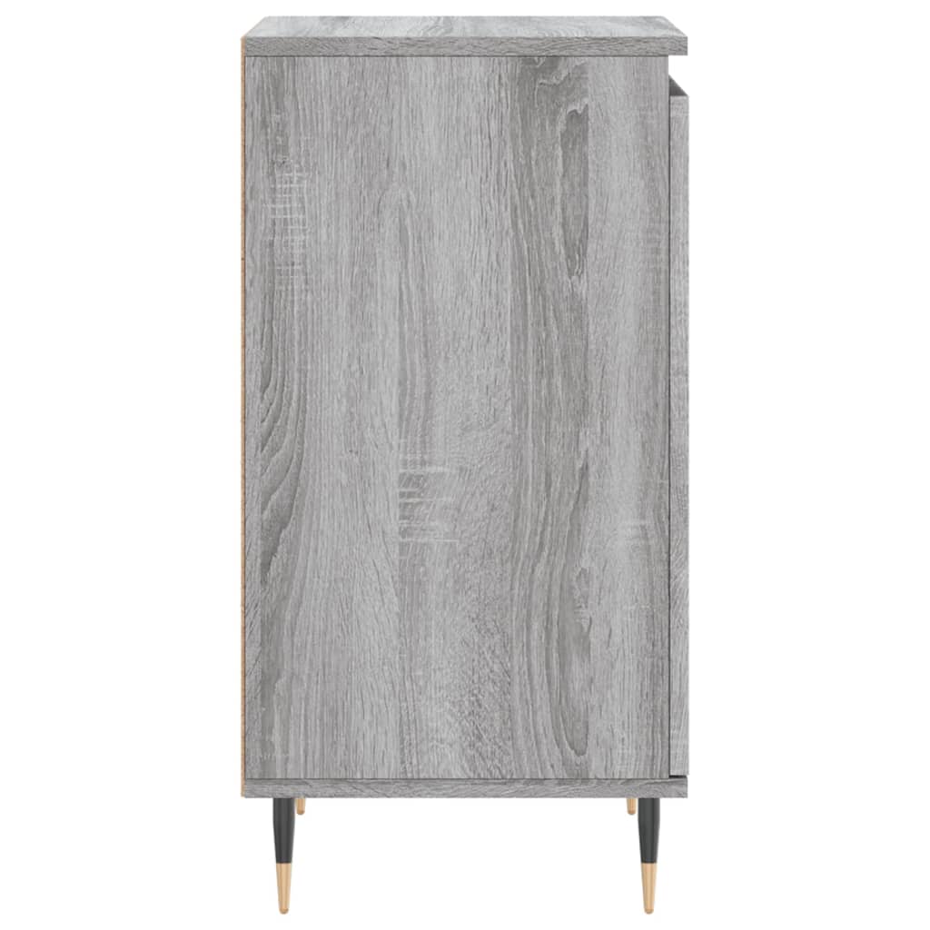 vidaXL Sideboard Grey Sonoma 40x35x70 cm Engineered Wood 6