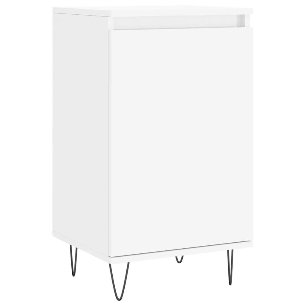 vidaXL Sideboards 2 pcs White 40x35x70 cm Engineered Wood 5