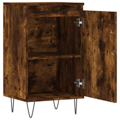 vidaXL Sideboard Smoked Oak 40x35x70 cm Engineered Wood 6