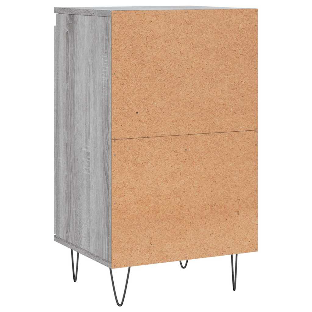 vidaXL Sideboard Grey Sonoma 40x35x70 cm Engineered Wood 5