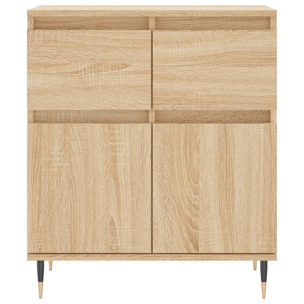 vidaXL Sideboard Sonoma Oak 60x35x70 cm Engineered Wood 5