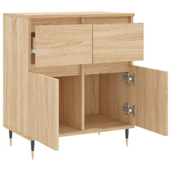 vidaXL Sideboard Sonoma Oak 60x35x70 cm Engineered Wood 6