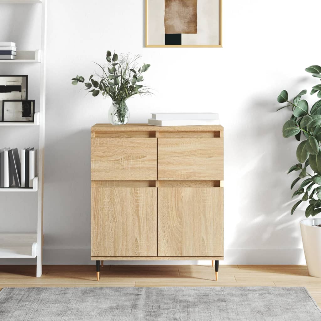 vidaXL Sideboard Sonoma Oak 60x35x70 cm Engineered Wood 1