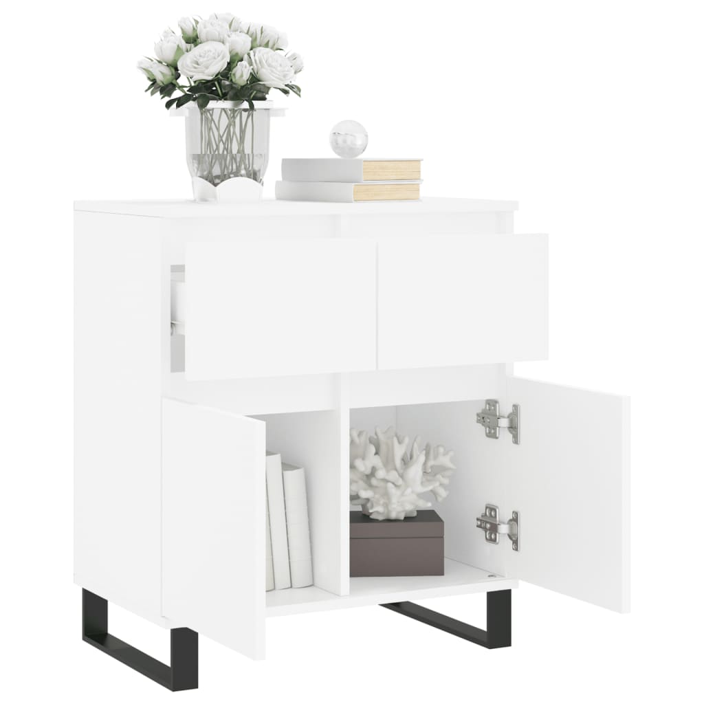 vidaXL Sideboard White 60x35x70 cm Engineered Wood 4