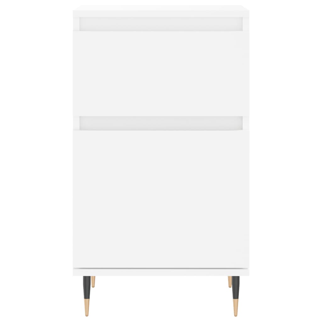 vidaXL Sideboards 2 pcs White 40x35x70 cm Engineered Wood 6