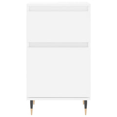 vidaXL Sideboards 2 pcs White 40x35x70 cm Engineered Wood 6