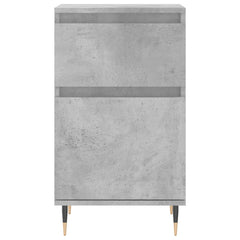 vidaXL Sideboards 2 pcs Concrete Grey 40x35x70 cm Engineered Wood 6