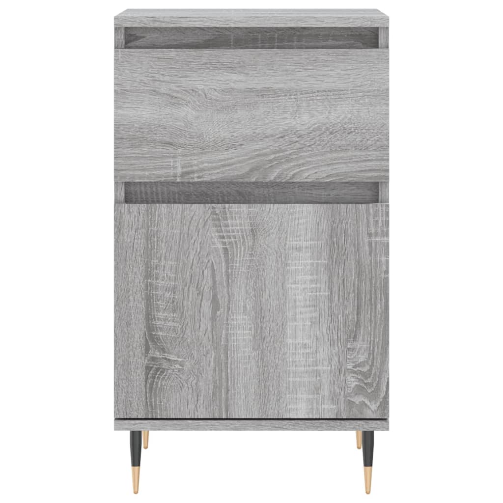 vidaXL Sideboard Grey Sonoma 40x35x70 cm Engineered Wood 3