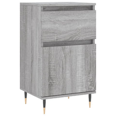 vidaXL Sideboards 2 pcs Grey Sonoma 40x35x70 cm Engineered Wood 5