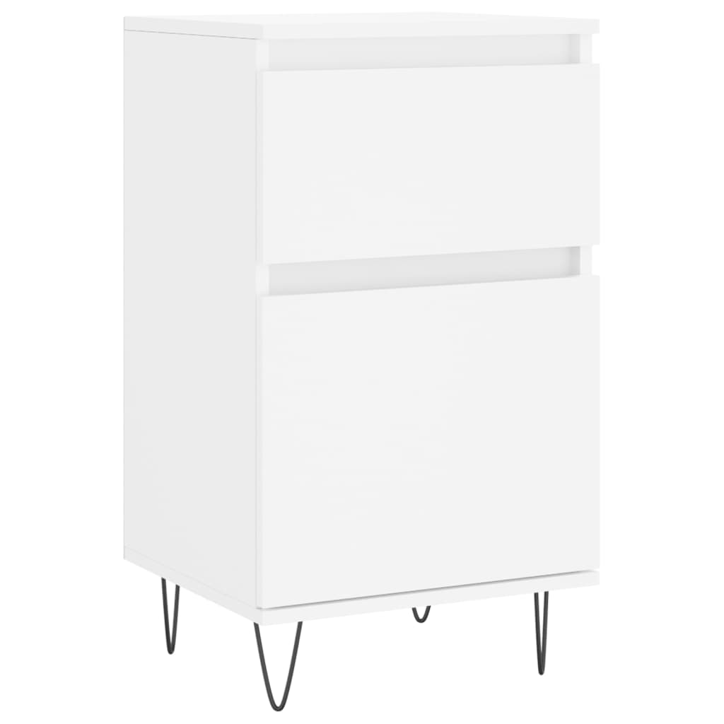 vidaXL Sideboard White 40x35x70 cm Engineered Wood 2