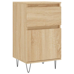 vidaXL Sideboard Sonoma Oak 40x35x70 cm Engineered Wood 2