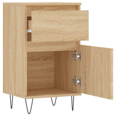 vidaXL Sideboard Sonoma Oak 40x35x70 cm Engineered Wood 4