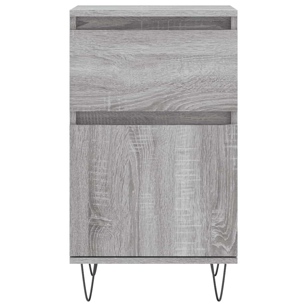 vidaXL Sideboard Grey Sonoma 40x35x70 cm Engineered Wood 3