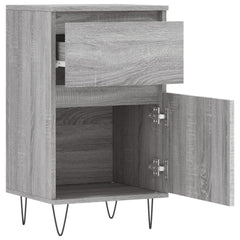 vidaXL Sideboard Grey Sonoma 40x35x70 cm Engineered Wood 4