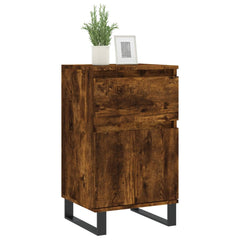vidaXL Sideboard Smoked Oak 40x35x70 cm Engineered Wood 3