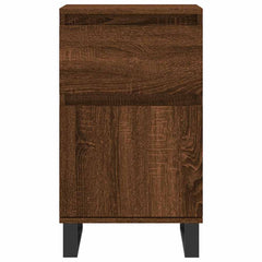 vidaXL Sideboards 2 pcs Brown Oak 40x35x70 cm Engineered Wood 5