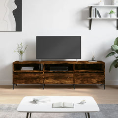 TV Cabinet 150x30x44,5 cm Engineered Wood Smoked oak
