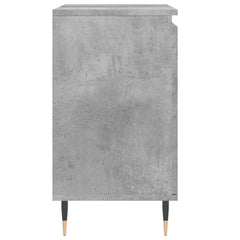 vidaXL Bathroom Cabinet Concrete Grey 58x33x60 cm Engineered Wood 6