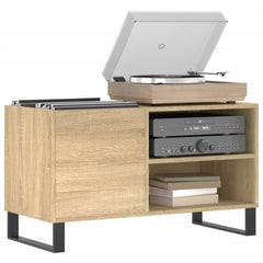 vidaXL Record Cabinet Sonoma Oak 85x38x48 cm Engineered Wood 3