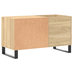vidaXL Record Cabinet Sonoma Oak 85x38x48 cm Engineered Wood 6
