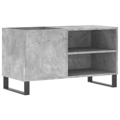 vidaXL Record Cabinet Concrete Grey 85x38x48 cm Engineered Wood 2