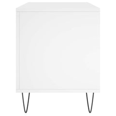 vidaXL Record Cabinet White 100x38x48 cm Engineered Wood 5