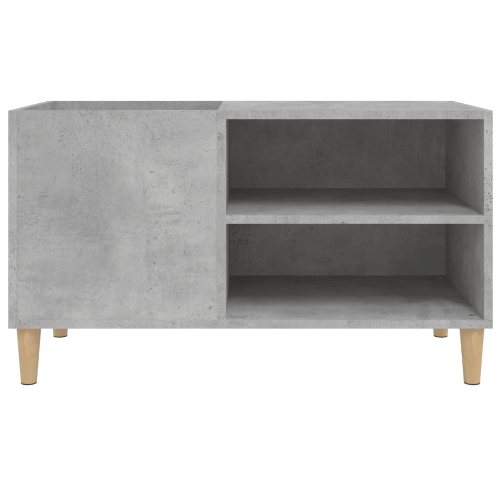 vidaXL Record Cabinet Concrete Grey 84.5x38x48 cm Engineered Wood 5