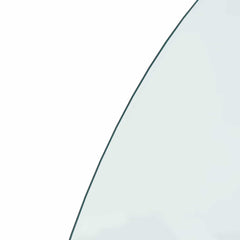 vidaXL Fireplace Glass Plate Transparent 1000 x 600 mm Glass 6