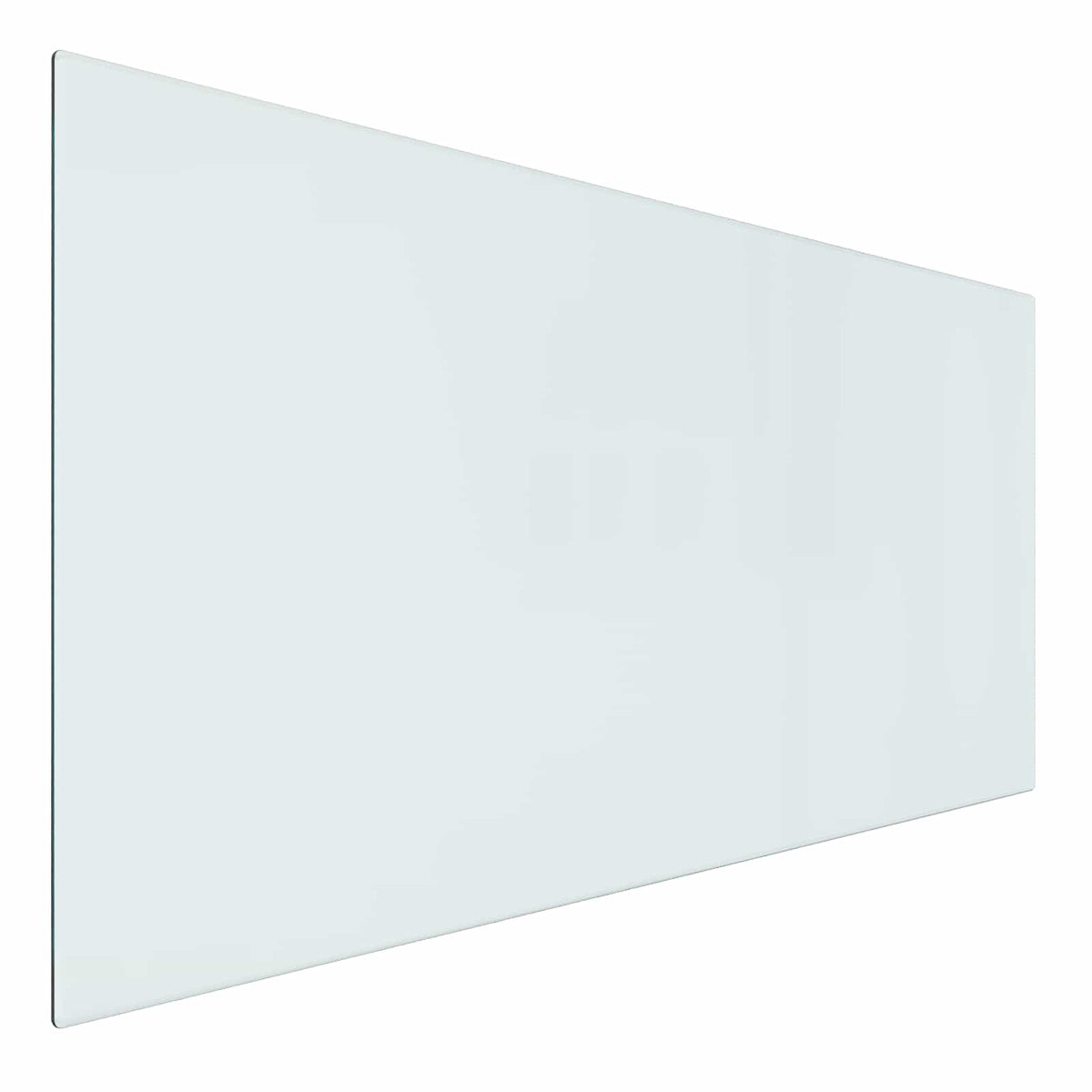 Fireplace Glass Plate Transparent