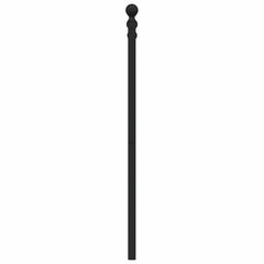 vidaXL Metal Replace Headboard Black 140 cm 5