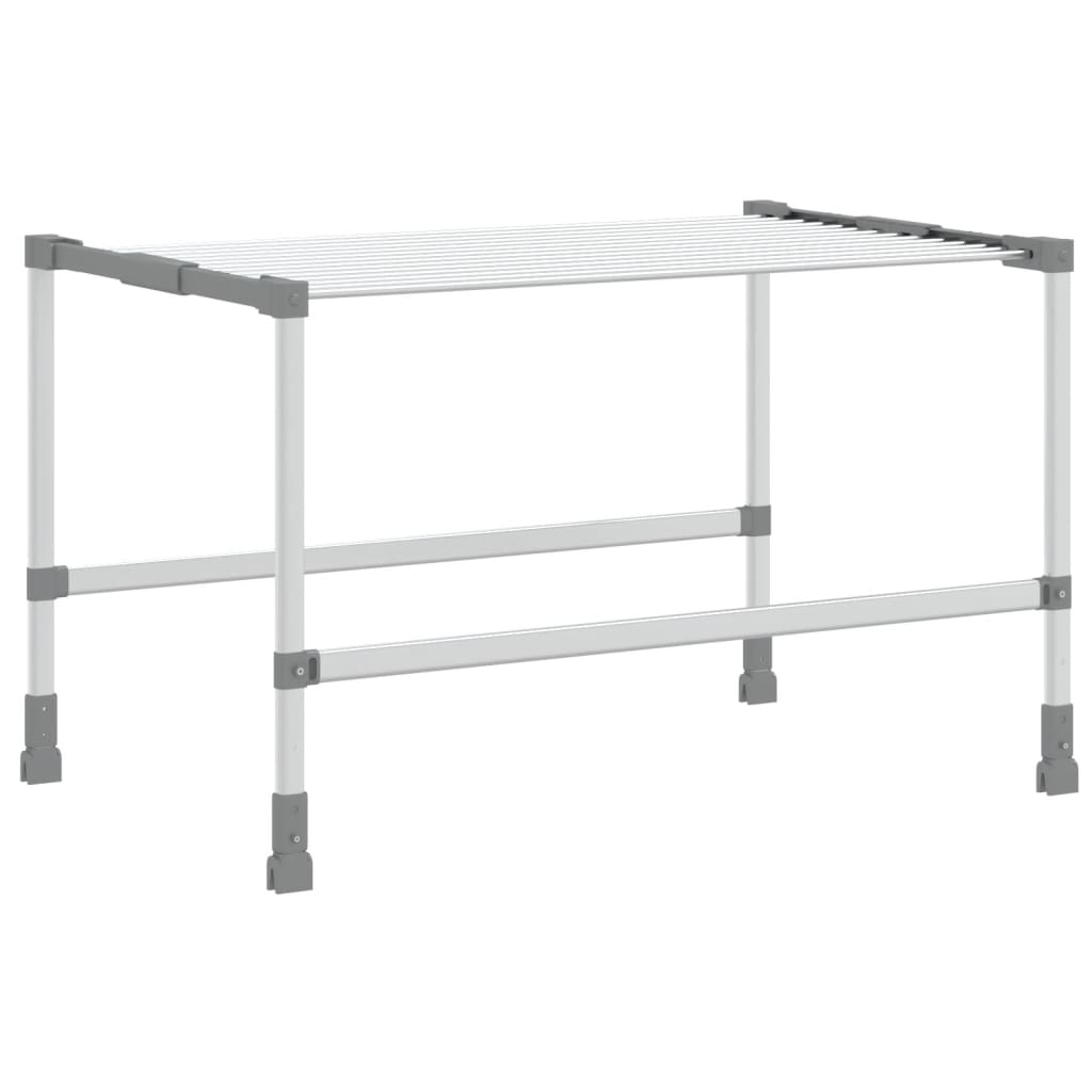 vidaXL Laundry Dryer 83x(50-55)x(40-85) cm Aluminium 5