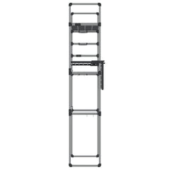 vidaXL Washing Machine Shelf 77x52x192 cm Aluminium 5