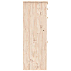 vidaXL Shoe Cabinet ALTA 77x35x96 cm Solid Wood Pine 5